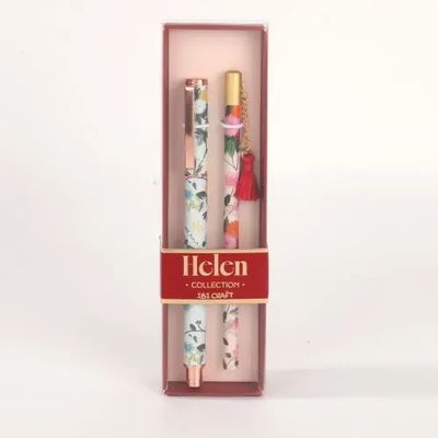 HELEN SET DE BOLIGRAFO Y LAPIZ IBI CRAFT
