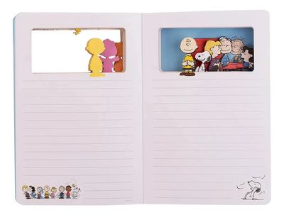 CUADERNO MAGIC LAYERS MOOVING SNOOPY