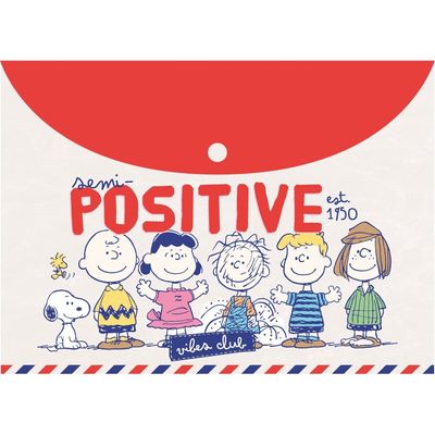 SOBRE A4 MOOVING CON BOTON SNOOPY
