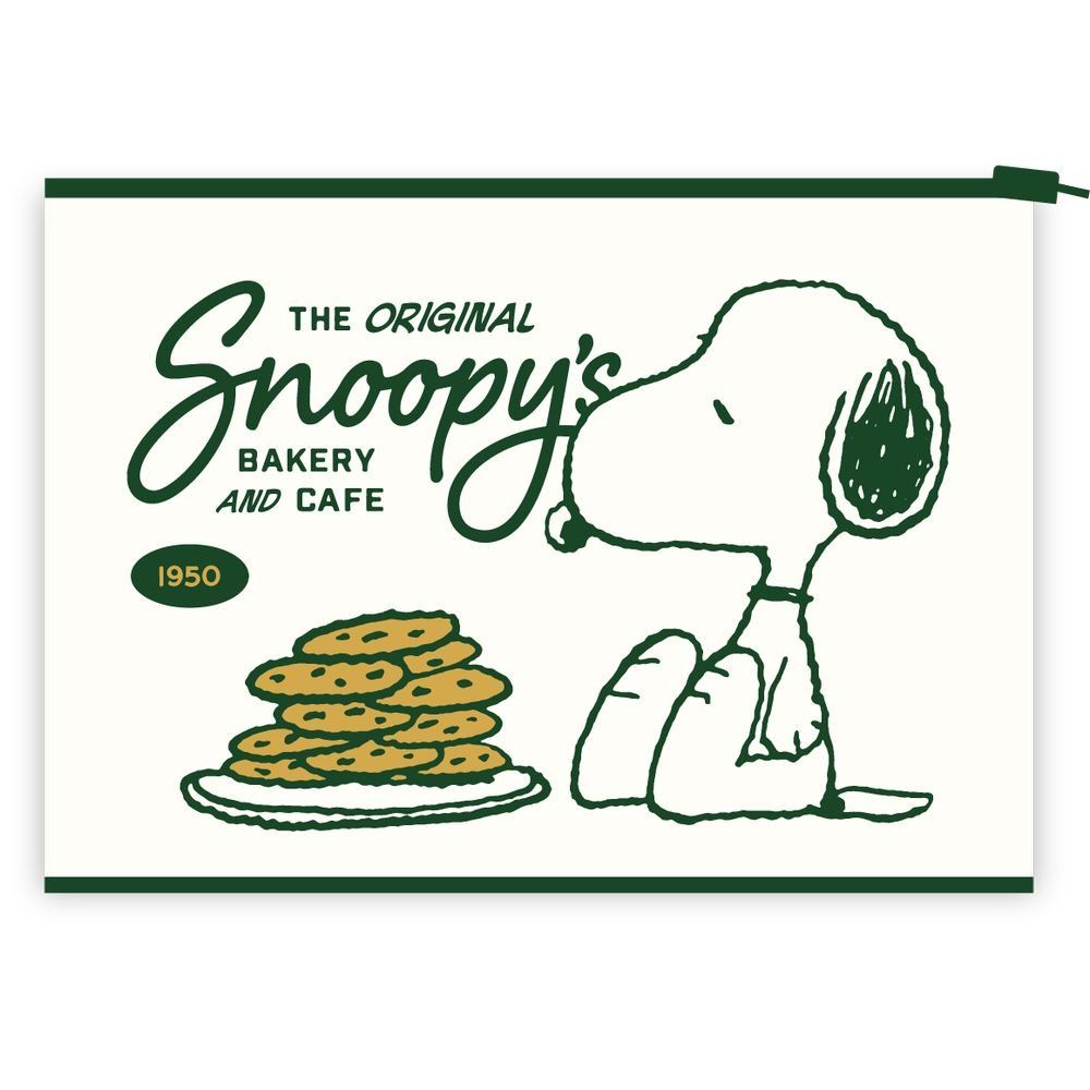 SOBRE A4 MOOVING CON CIERRE ZIP SNOOPY