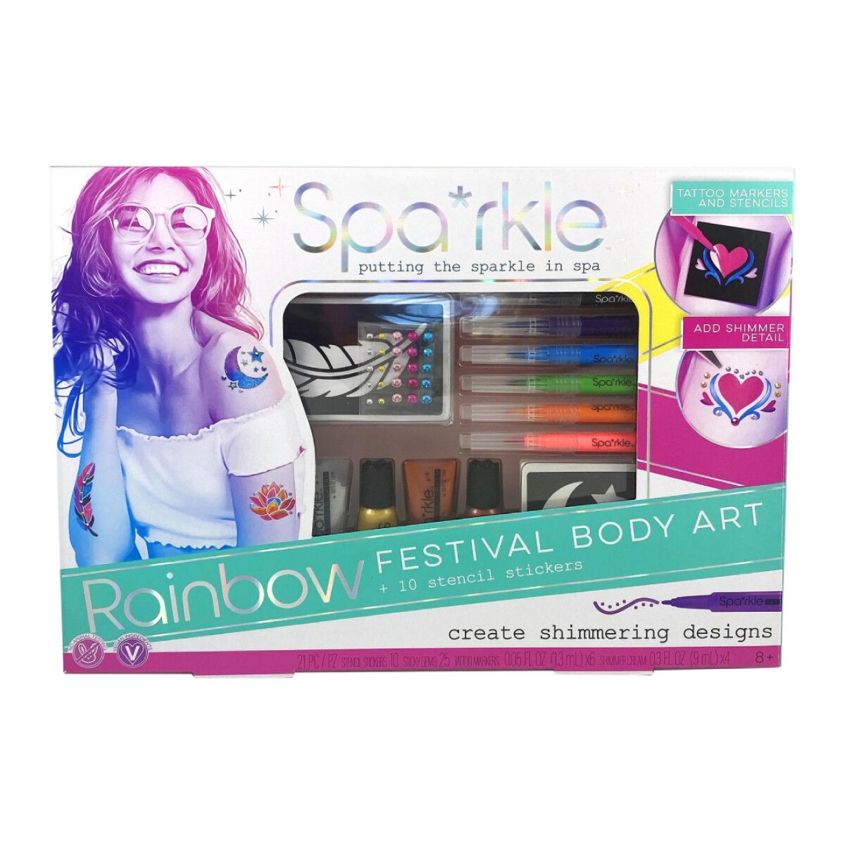 SPARKLE SRT DETATUAJES ADHESIVOS