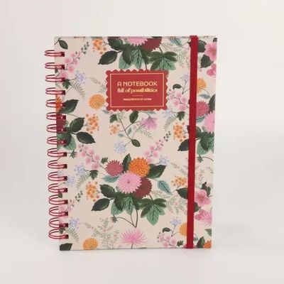 HELEN CUADERNO A5 TAPA DURA CON ESPIRAL IBI CRAFT