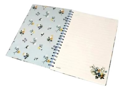 HELEN CUADERNO A4 CON ESPIRAL HOJA RAYADA IBI CRAFT