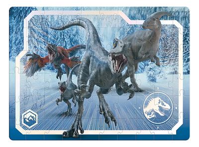 PUZZLE EN CILINDRO JURASSIC WORLD 60 PIEZAS