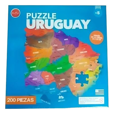 PUZZLE URUGUAY 200 PIEZAS ROYAL