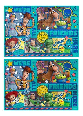 PUZZLE EN CILINDRO PIXAR 60 PC TOY STORY