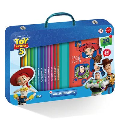 VALIJA INFANTIL TOY STORY 5 METAL ROYAL