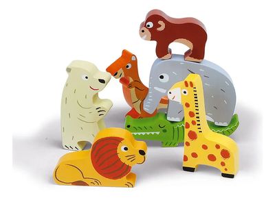 PUZZLE ENCASTRE MADERA ZOO