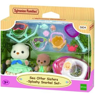 SYLVANIAN FAMILIES HERMANAS NUTRIAS SET DE SNORKEL