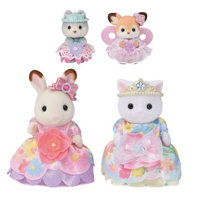 SYLVANIAN FAMILIES SET DE PRINCESAS FLORALES
