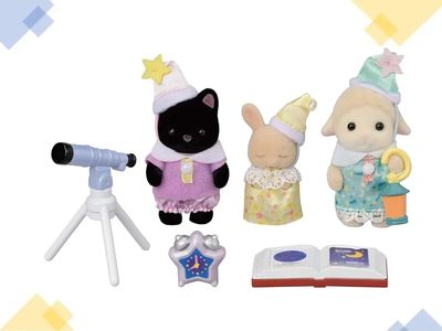 SYLVANIAN FAMILIES AMIGOS DE LA GUARDERIA FIESTA DE PIJAMAS