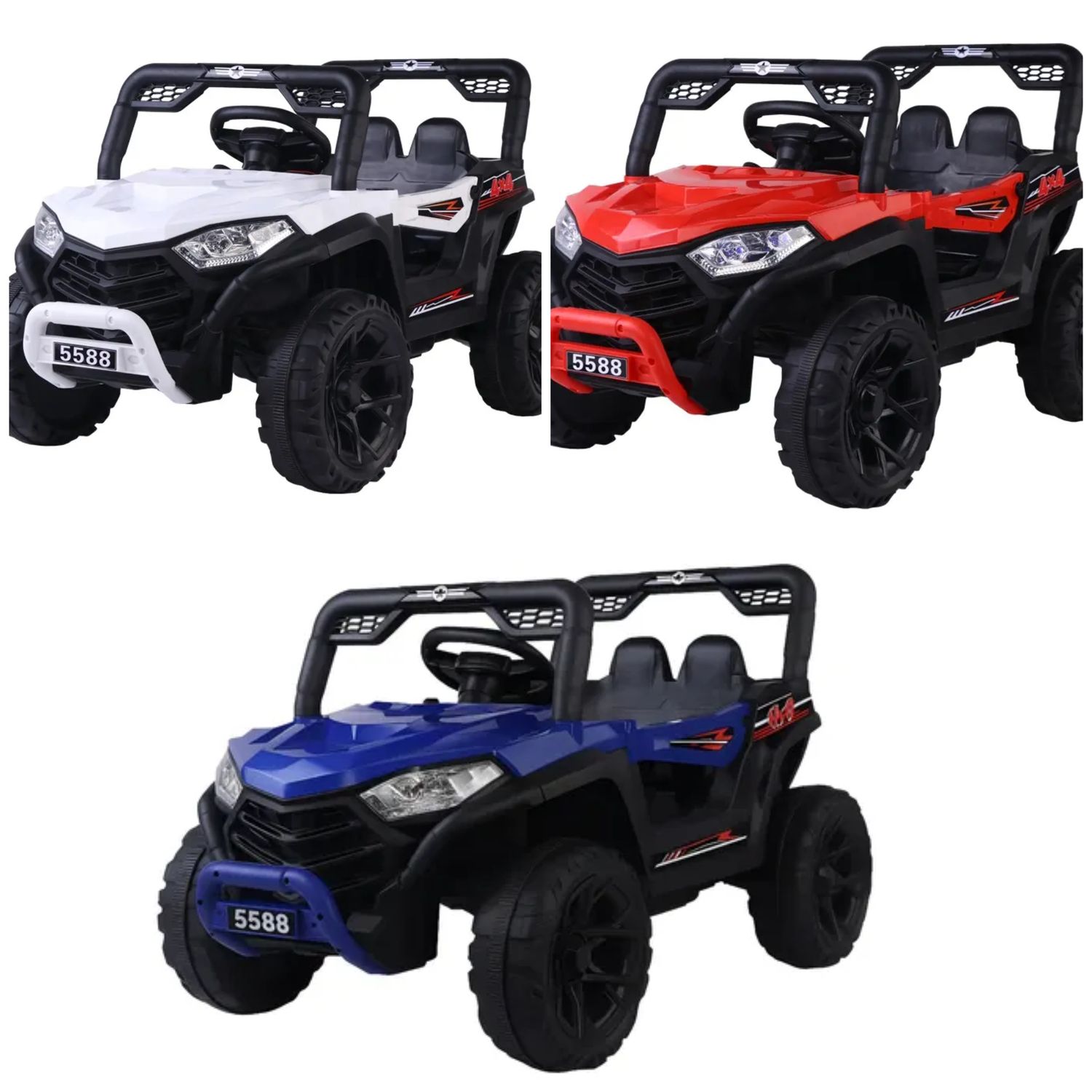 AUTO A BATERIA JEEP PARA NIÑOS