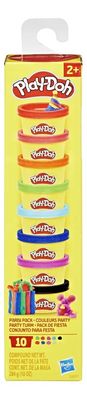 PLAY DOH TUBO DE MINI LATAS 10 UNIDADES