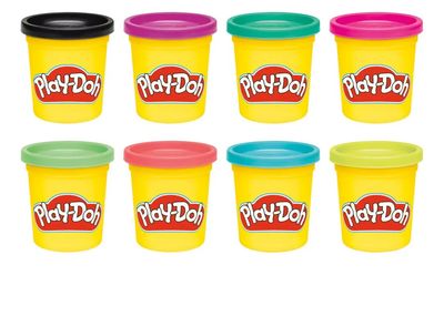 PLAY DOH PACK X 8 SURTIDOS COLORES VIBRANTES