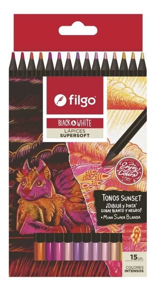 FILGO COLOR BLACK AND WHITE MODELOS SURTIDOS
