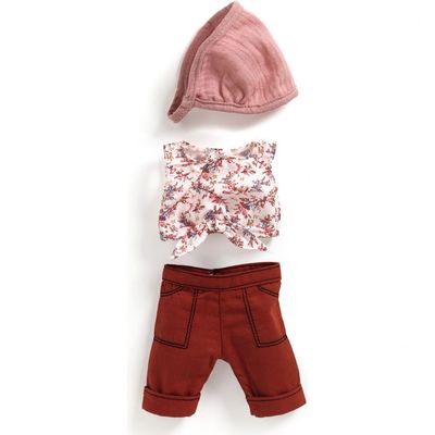 OUTFIT POMEA BURGUNDY