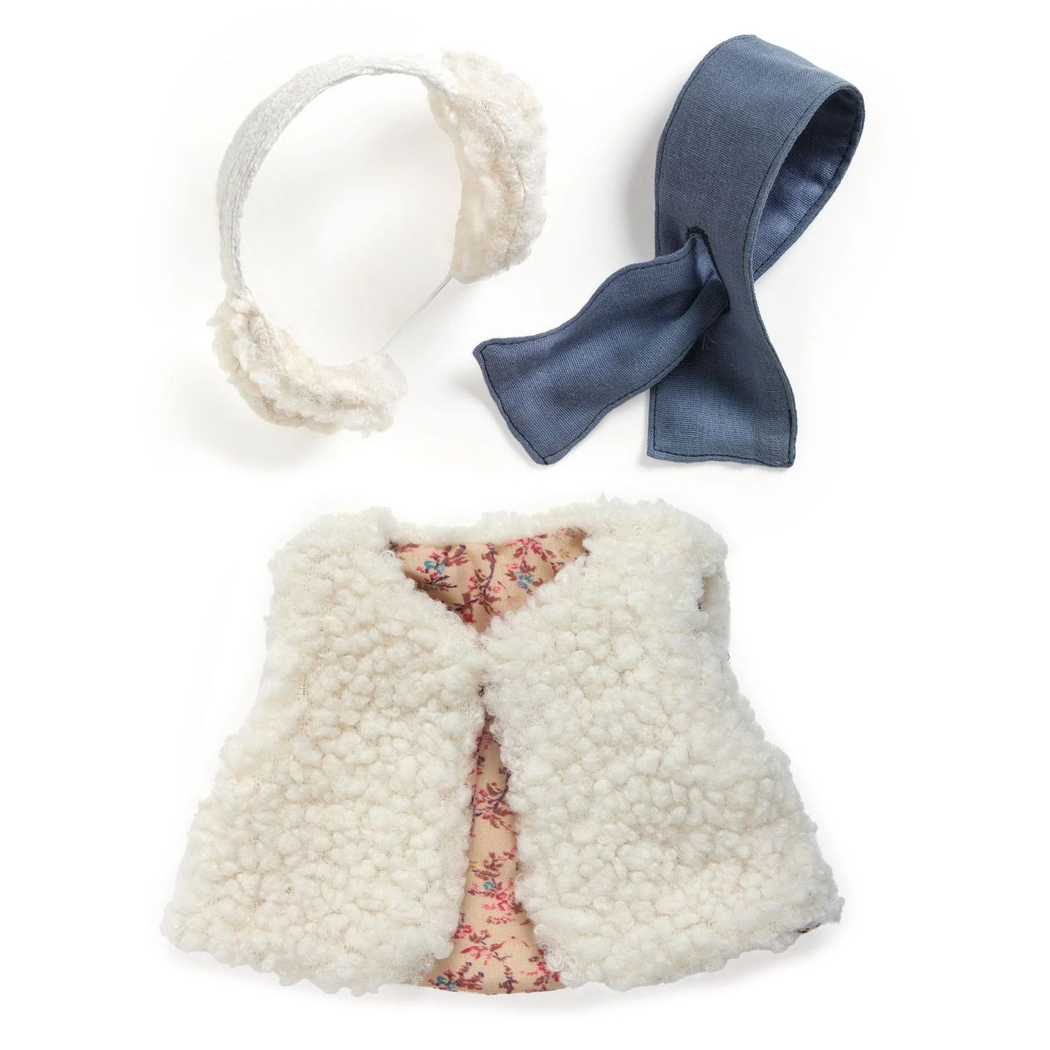 OUTFIT POMEA CHALECO DE CORDERITO