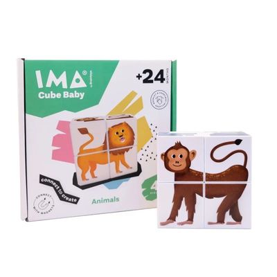 IMACUBE BABY ANIMALS 4 PIEZAS