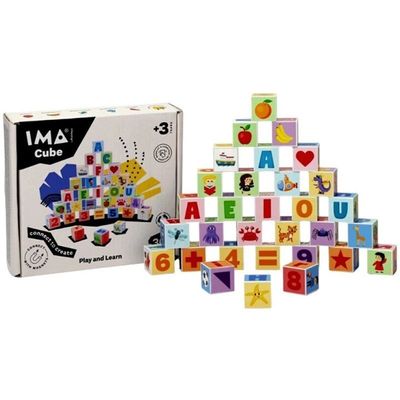 IMACUBE PLAY AND LEARN 36 PIEZAS