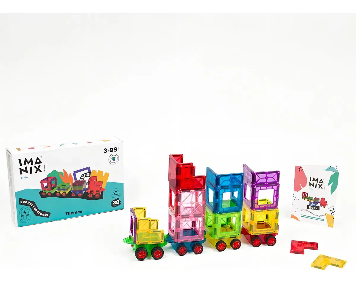 IMANIX TREN 38 PIEZAS