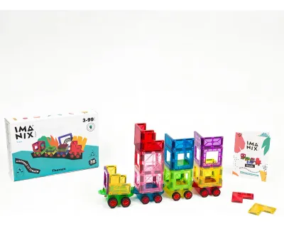 IMANIX TREN 38 PIEZAS