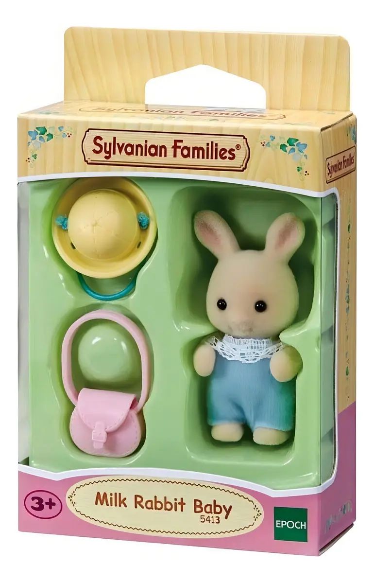 SYLVANIAN FAMILIES CONEJO MILK BABY