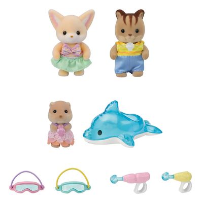 SYLVANIAN FAMILIES SET DECORACION PASTELES POODLE