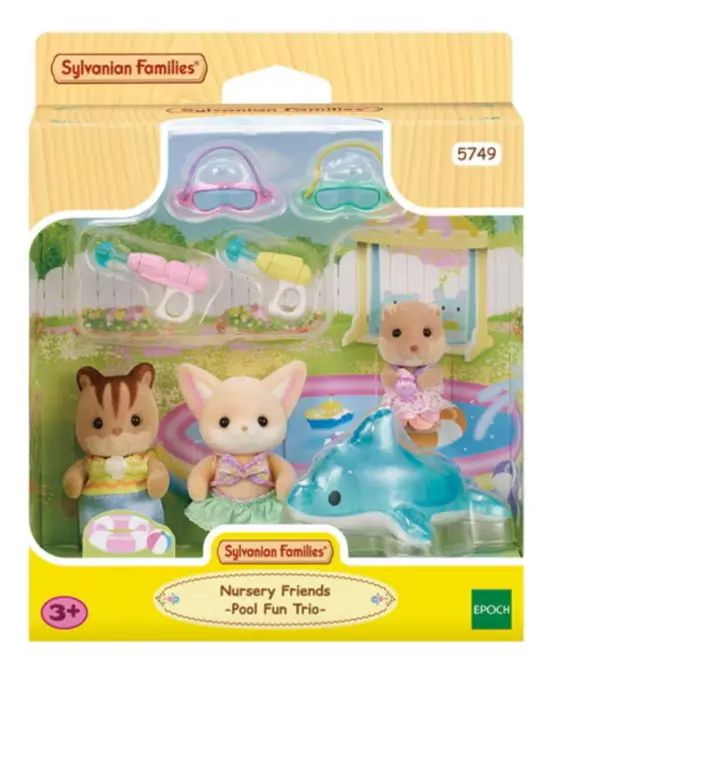 SYLVANIAN FAMILIES SET DECORACION PASTELES POODLE