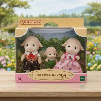 SYLVANIAN FAMILIES FAMILIA DE OVEJAS TRIO