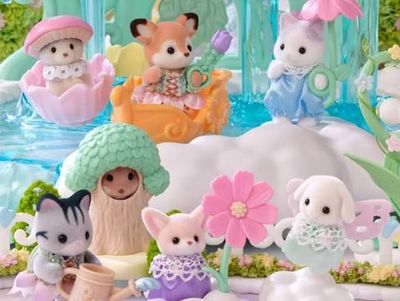 SYLVANIAN FAMILIES BOLSAS SORPRESA EDICION BEBES FLORECIENDO