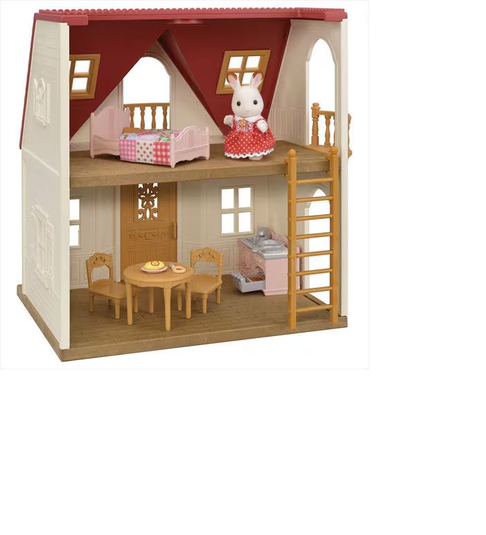 SYLVANIAN FAMILIES CASA DE INICIACION CABAÑA DE TEJADO ROJO