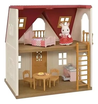 SYLVANIAN FAMILIES CASA DE INICIACION CABAÑA DE TEJADO ROJO
