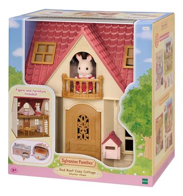 SYLVANIAN FAMILIES CASA DE INICIACION CABAÑA DE TEJADO ROJO