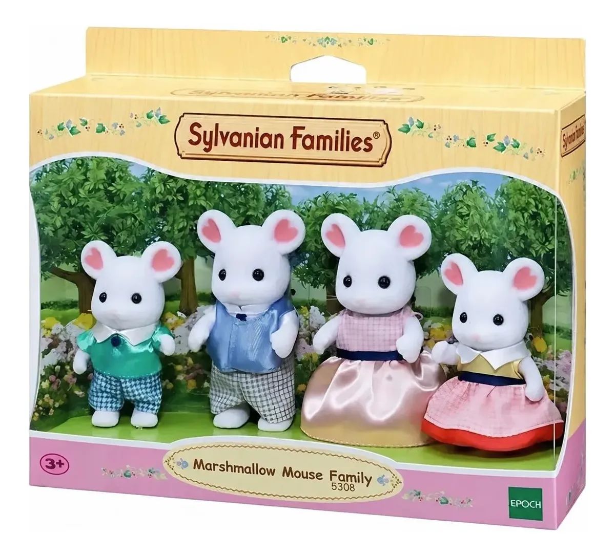 SYLVANIAN FAMILIES FAMILIA DE RATONES MARSHMALLOW