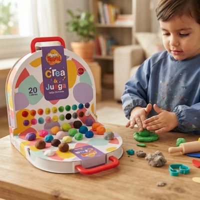 VALIJA 20 MASAS CREA Y JUEGA