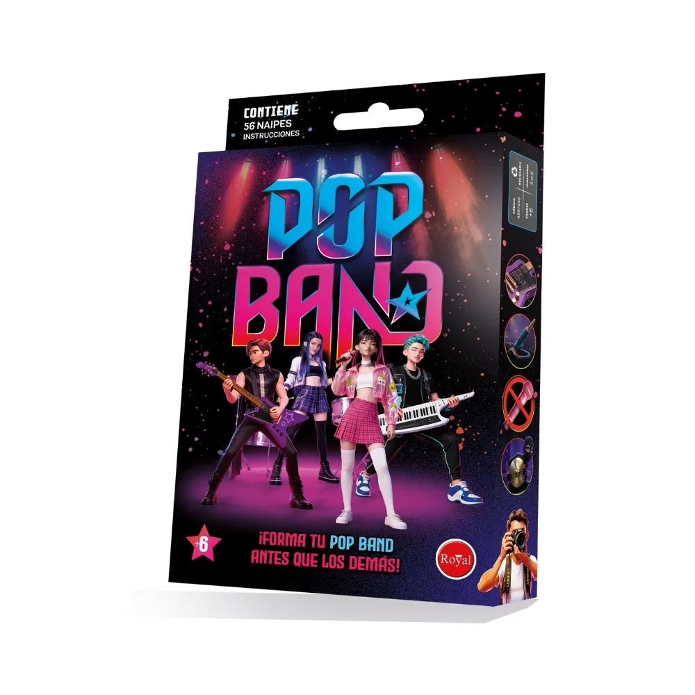POP BAND JUEGO DE CARTAS