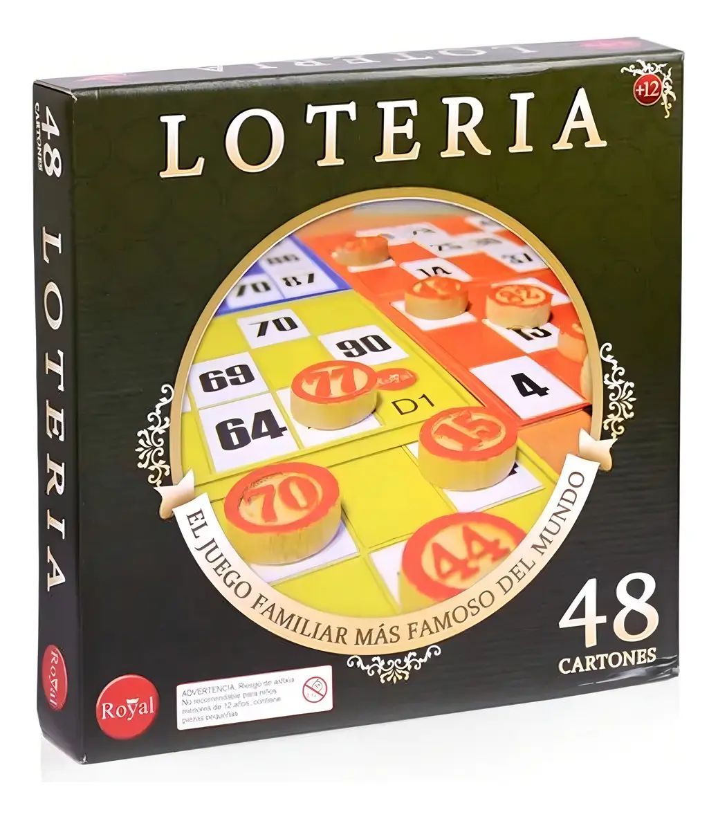 LOTERIA ROYAL 48 CARTONES