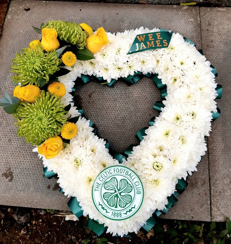 Open Heart Funeral arrangement