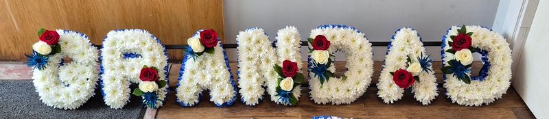 Grandad funeral letters