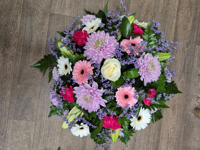Florist choice posy arrangement