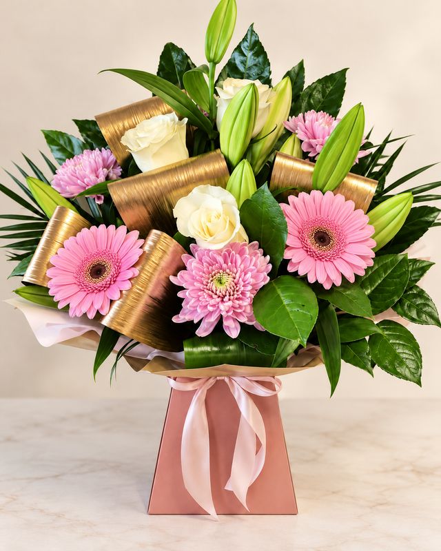 Deluxe Rose gold bouquet