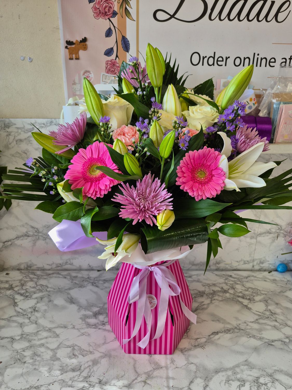 Superiour pastel arrangement