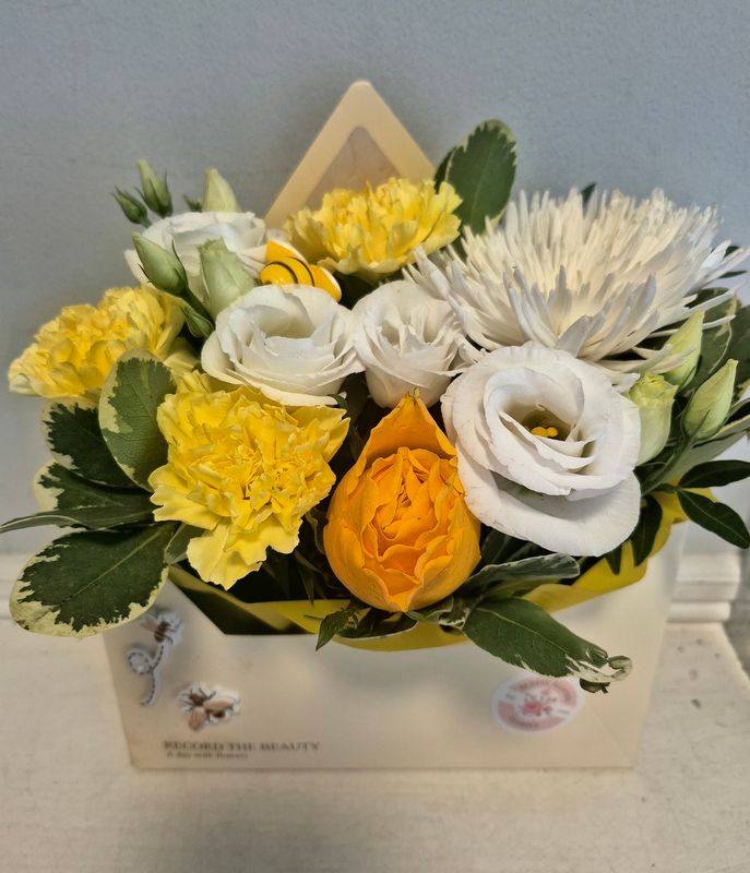 Sweet like honey Envelope Arrangement 