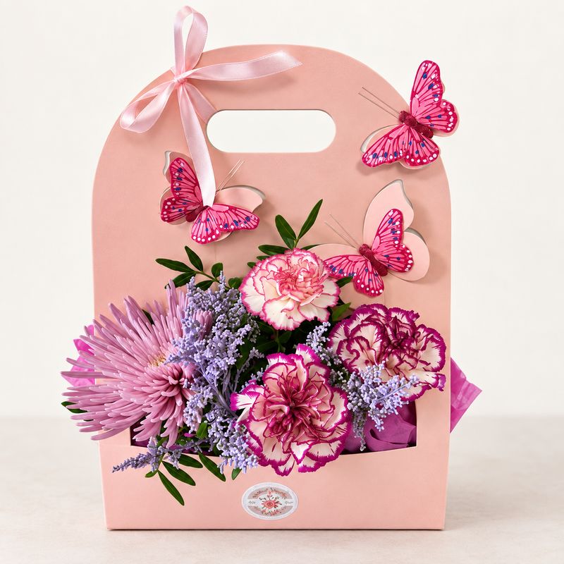 Butterfly bloom bag