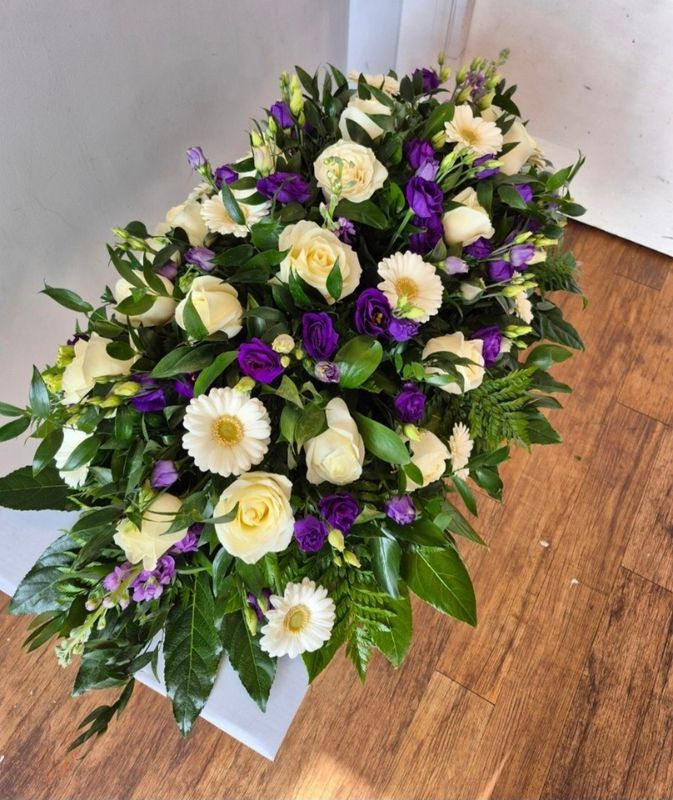 Purple Haze Casket spray 