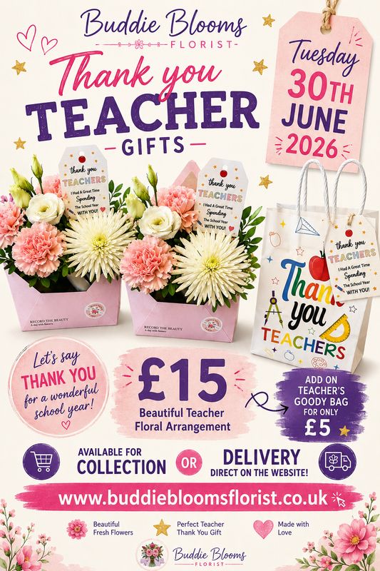 Thank you Teacher envelope pastels