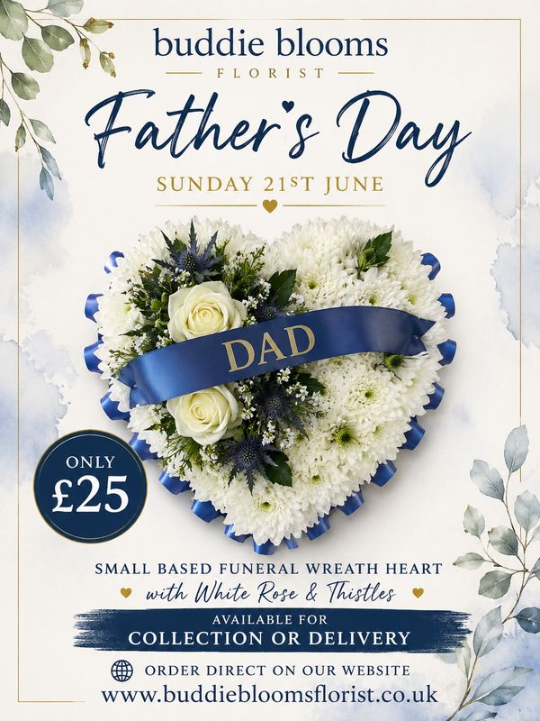 Father's day tribute heart