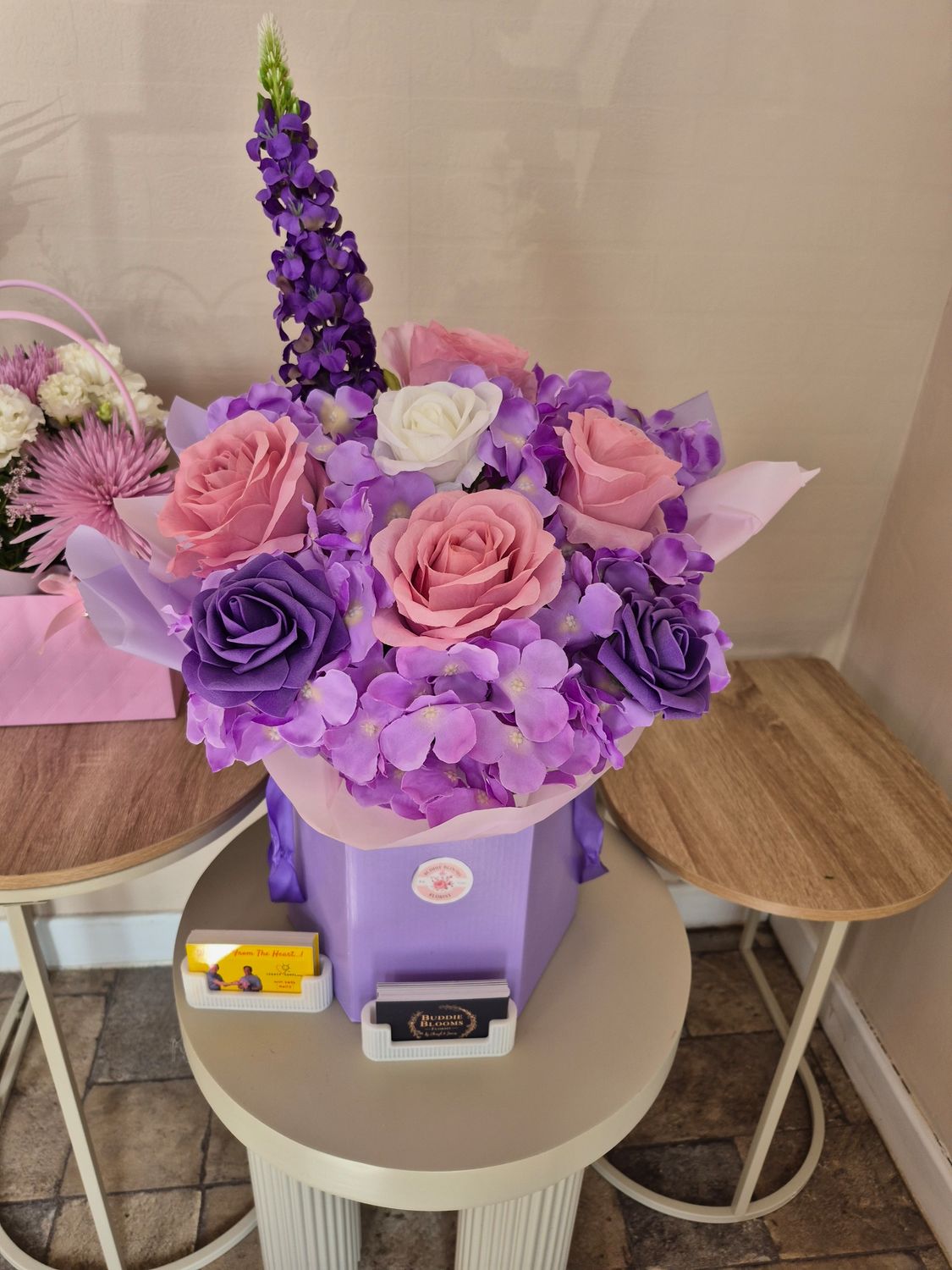 Parma Violet Artificial arrangement