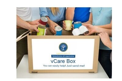 vCare donate for a Box - Abbo oder einmalige Spende
