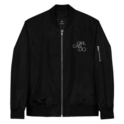 Premium recycled GCD bomber jacket